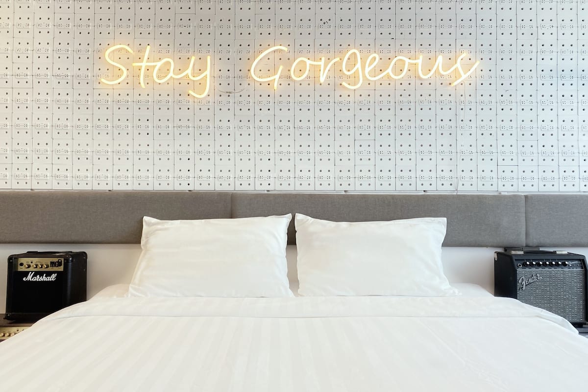 the musician room | individually decorated, individually furnished, desk, laptop workspace