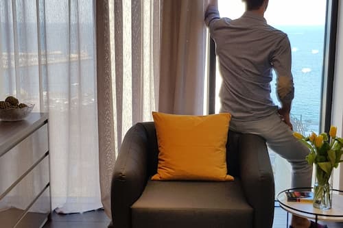 Superior Room with Sea View | Hochwertige Bettwaren, Minibar, Zimmersafe, Schreibtisch