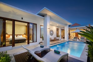 Family Villa, 2 Bedrooms, Non Smoking, Private Pool | 2 bedrooms, Egyptian cotton sheets, premium bedding, down duvets - The Luxury Collection, Monaco Blu (Seminyak)