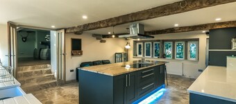 Luxury traditional stone farmhouse, stunning views