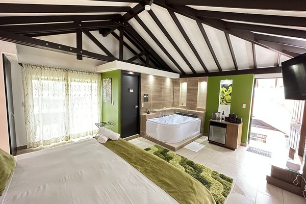 Deluxe kamer | Donzen dekbedden, een minibar, verduisterende gordijnen, gratis wifi