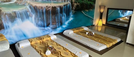 Hammam, soins d'hydrothérapie, soins d'aromathérapie