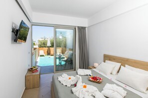 Comfort Double or Twin Room, Private Pool - Resol Hotel (Mylopotamos)