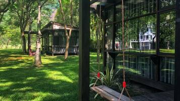 Down comforters, blackout drapes, soundproofing, bed sheets