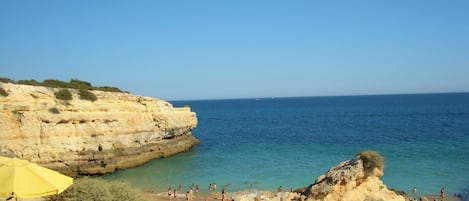 Vue sur la plage/l’océan