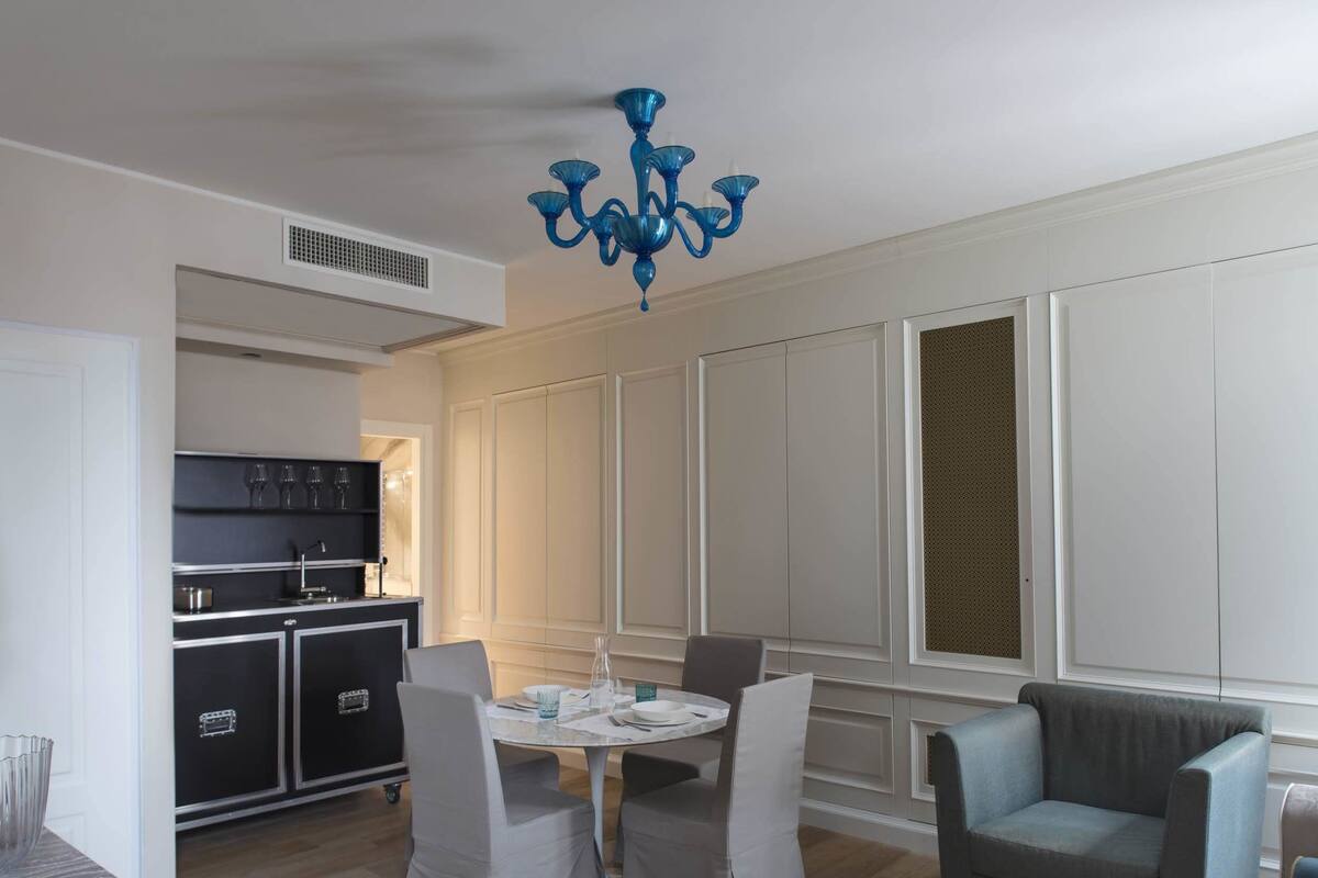 Departamento, 1 habitación (with Steam Bath - Residenza Ducato 11) | Área de sala de estar | Televisión de pantalla plana