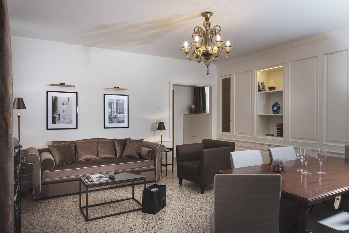 Departamento, 1 habitación (Residenza Ducato 20) | Área de sala de estar | Televisión de pantalla plana