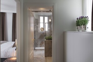 公寓, 1 間臥室 (Residenza Ducato 20) | 浴室 | 淋浴設備、免費梳洗用品、風筒、拖鞋