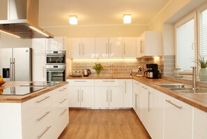 Casa (Bergtraum Braunlage) | Cozinha privada | Geladeira, micro-ondas, fogão, cooktop