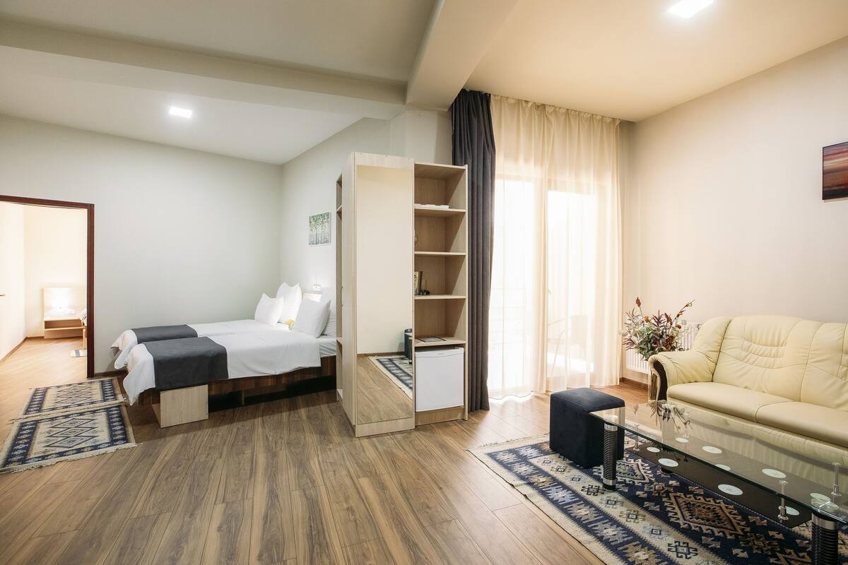 Quarto família | Quartos à prova de som, camas extras/dobráveis (sobretaxa)