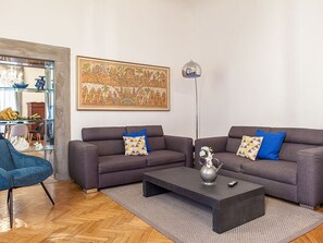 Apartment, 2 Bedrooms | Living area | Flat-screen TV - Spada Apartment (Florence)