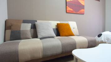 Western Style Room (a double bed and a sofa bed) A | Individually decorated, individually furnished, laptop workspace