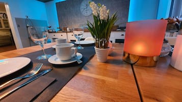 Daily buffet breakfast (EUR 10 per person)