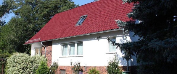 Façade de l’hébergement