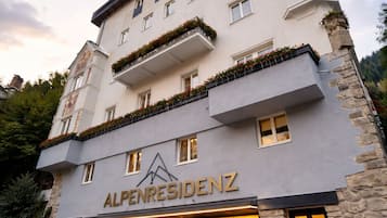 Fassade der Unterkunft