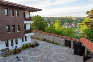 Uitzicht vanaf balkon