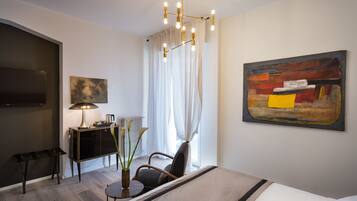 Habitación doble (4) | 1 dormitorio, ropa de cama de alta calidad, colchones viscoelásticos