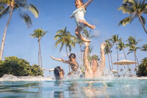 Outdoor pool, cabanas (surcharge), pool umbrellas