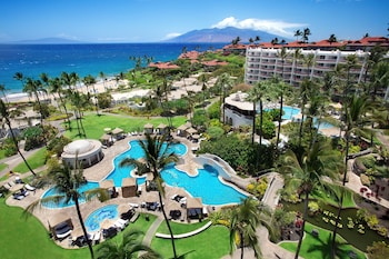 View from property looking out at Fairmont Kea Lani Maui Villa Experience