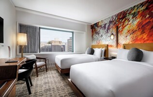 Double Room, 2 Double Beds, Non Smoking
