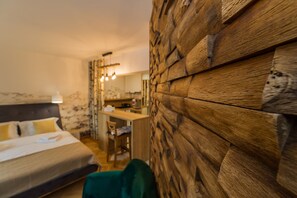 Departamento Deluxe, vista a la ciudad | Tabla de planchar con plancha, wifi gratis y ropa de cama 