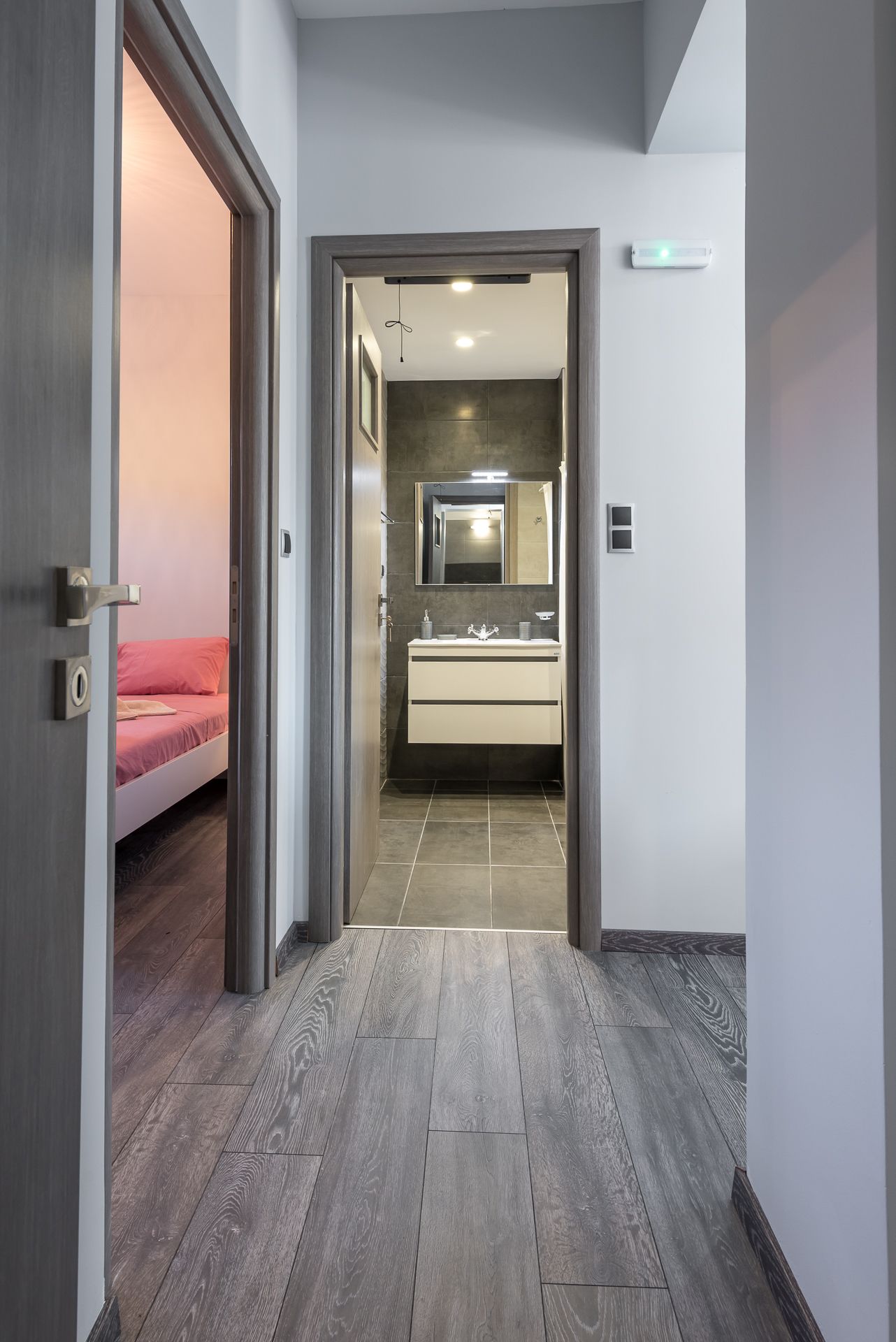Apartment, 2 Bedrooms, Sea View (Asteria) | Bathroom | Shower, rainfall showerhead, free toiletries, hair dryer
