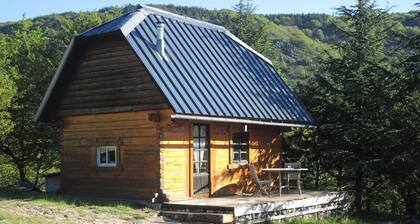 chalet at the top of Languedoc