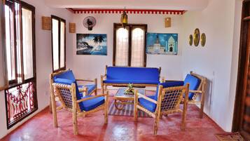 Sala de estar en el lobby