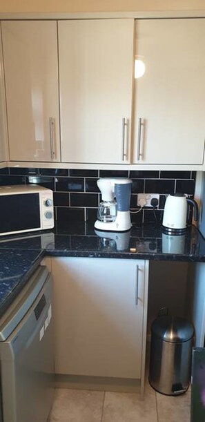 Appartement, 1 très grand lit et 1 canapé-lit | Cuisine privée | Réfrigérateur, micro-ondes, four, plaque de cuisson