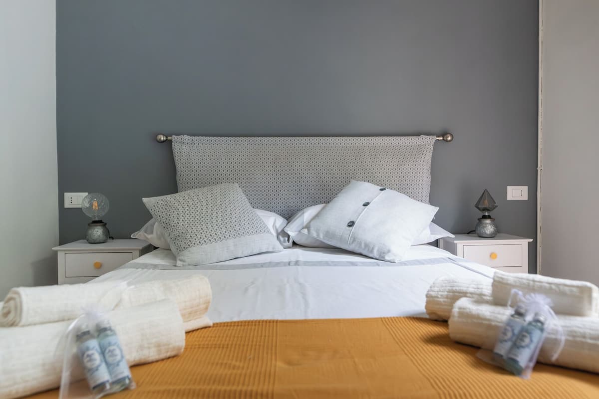 Literie de qualité, couette en duvet, décor unique, ameublement unique