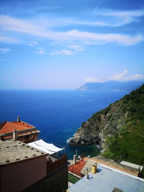Honeymoon Apartment, Kitchenette, Sea View | Beach/ocean view