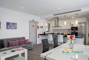 Villa, 4 Bedrooms, Private Pool | Living area | Flat-screen TV, video-game console, table tennis
