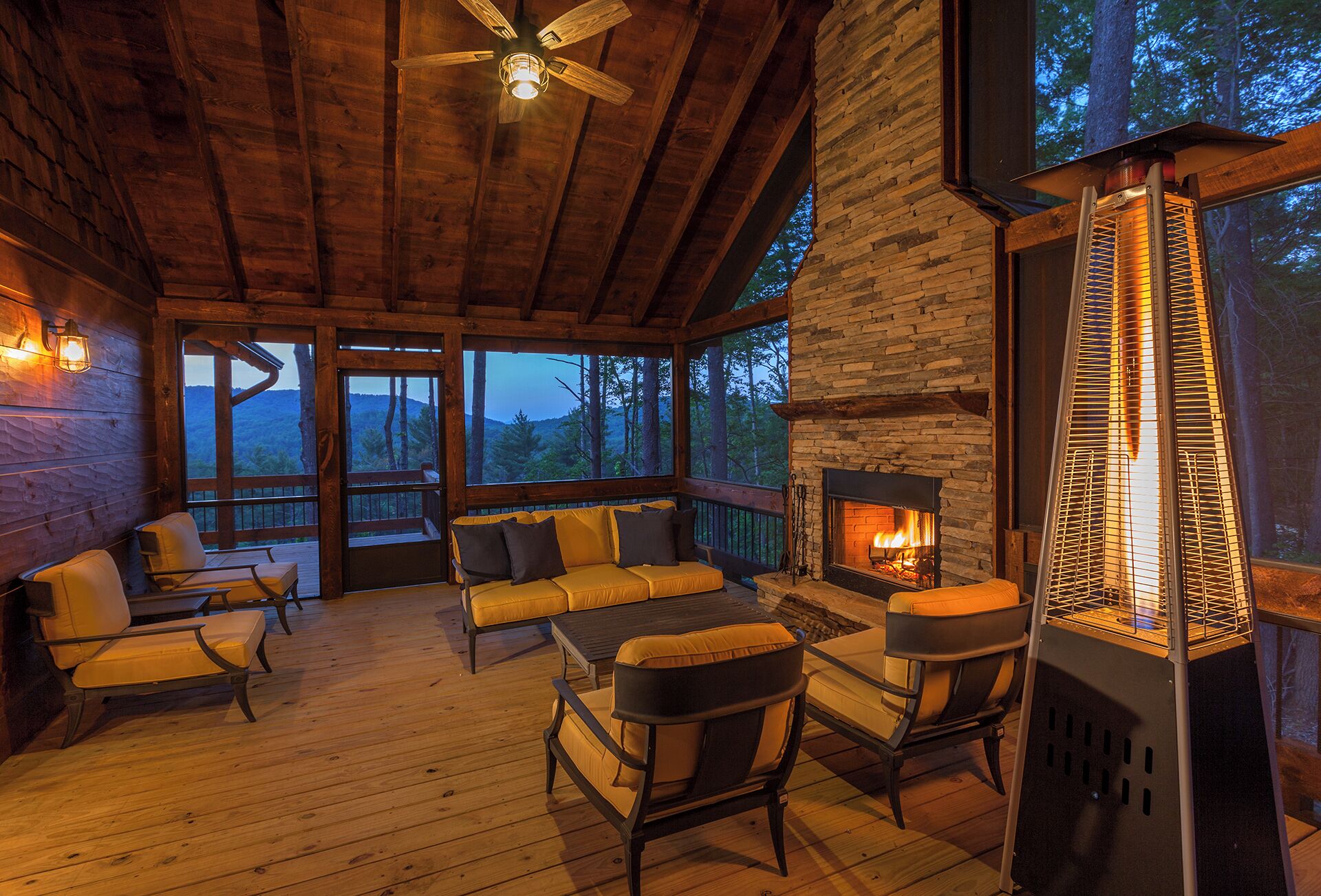 Enceinte de l’hébergement