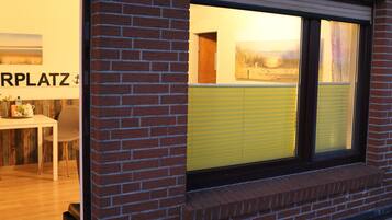 Front of property – evening/night