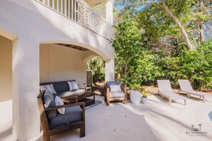 Terrace/patio - 28 Moonshell - Luxury in Folly Field (Hilton Head Island)