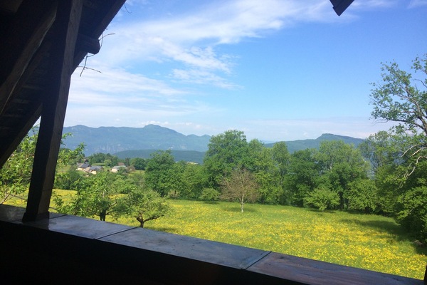 Vue depuis la terrasse