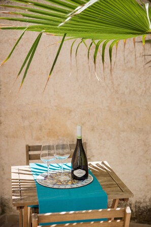 Apartamento, 1 cama Queen, terraço | Terraço/pátio
