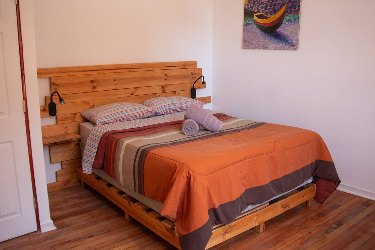 Traditionele tweepersoonskamer, 1 queensize bed (8 beds) | Woonruimte