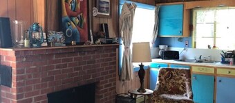 Birds eye view (waterfront cottage )