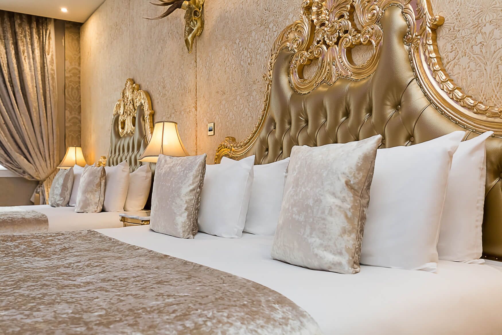 Egyptian cotton sheets, premium bedding, memory-foam beds