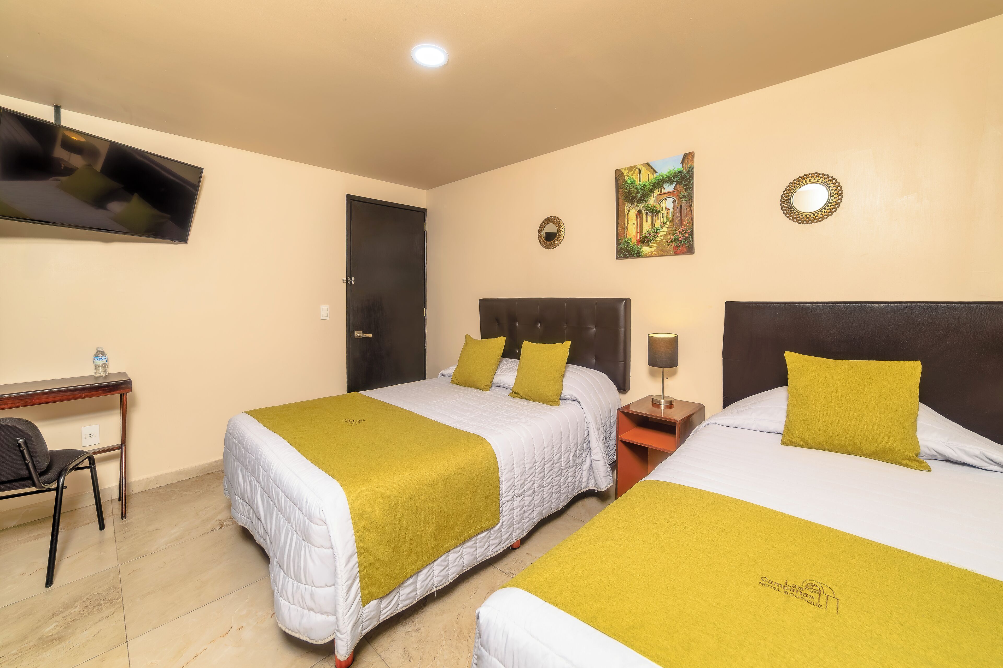Deluxe Room, Multiple Beds | Desk, iron/ironing board, free WiFi, bed sheets