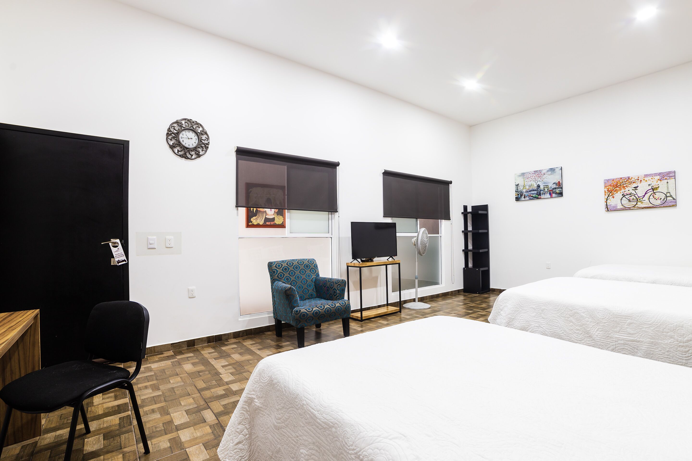 standard room (three beds) | 1 bedroom, desk, iron/ironing board, free wifi