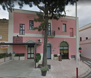 Façade de l’hébergement