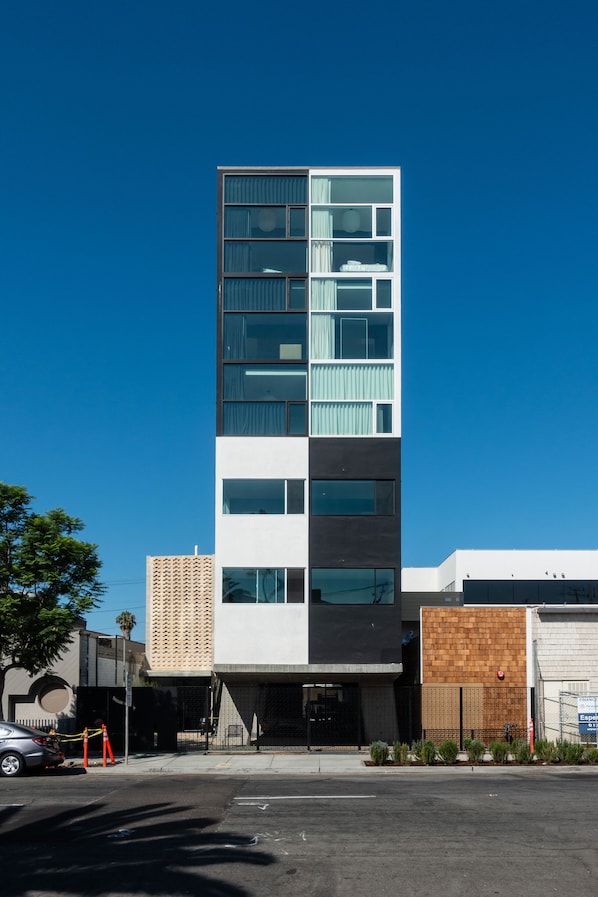 Facciata della struttura