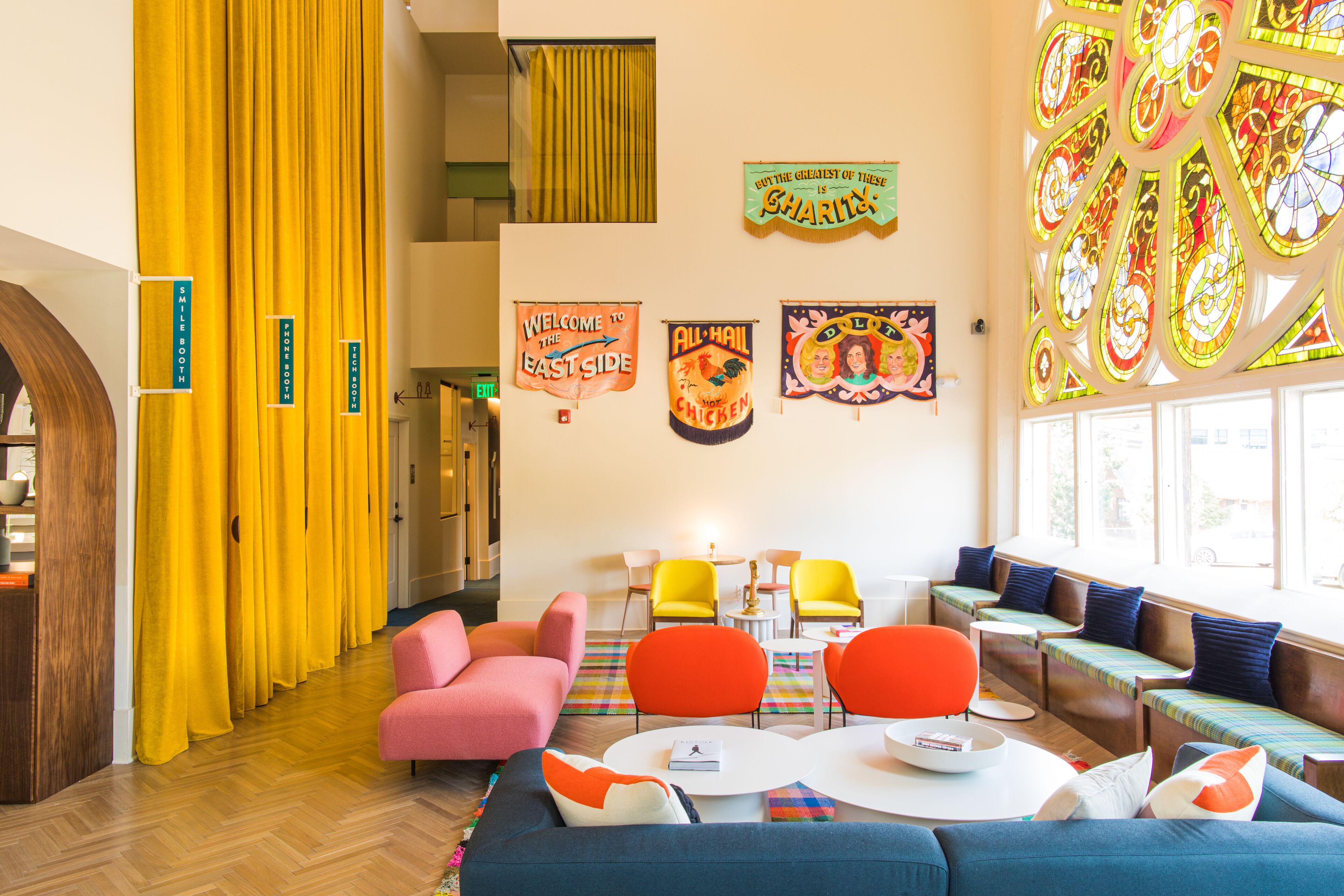 Sitzecke in der Lobby