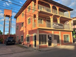 Fassade der Unterkunft