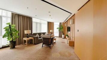 Minibar, in-room safe, desk, cots/infant beds