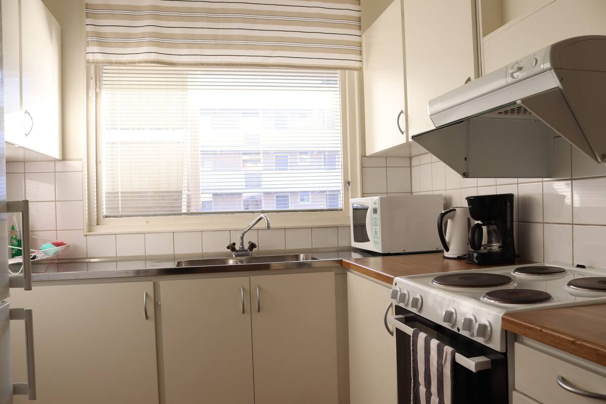 apartment, 2 bedrooms, balcony (with kitchen) | private kitchen | full-sized fridge, microwave, oven, stovetop
