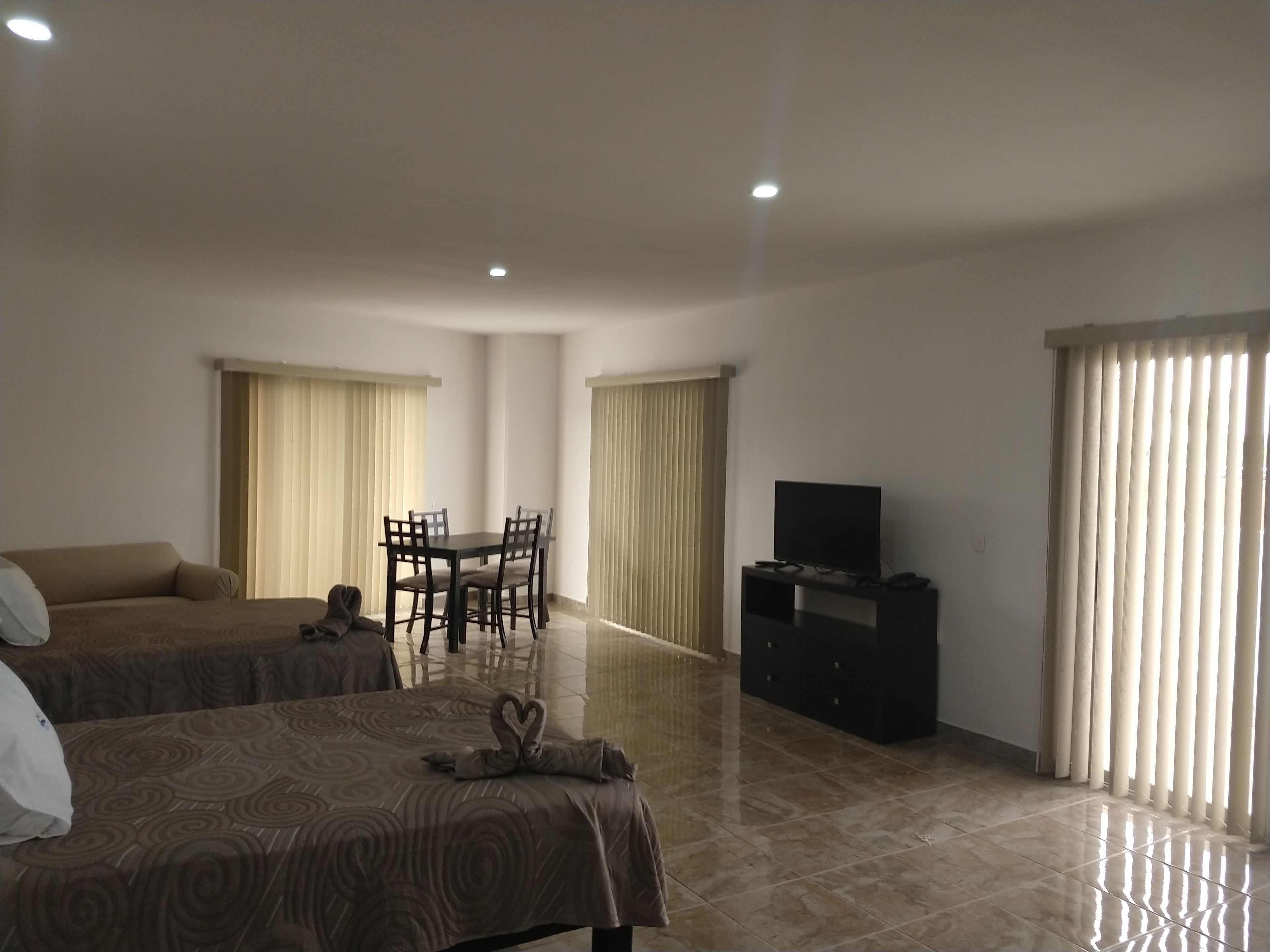 family double room, 2 double beds | 1 bedroom, egyptian cotton sheets, premium bedding, tempur-pedic beds