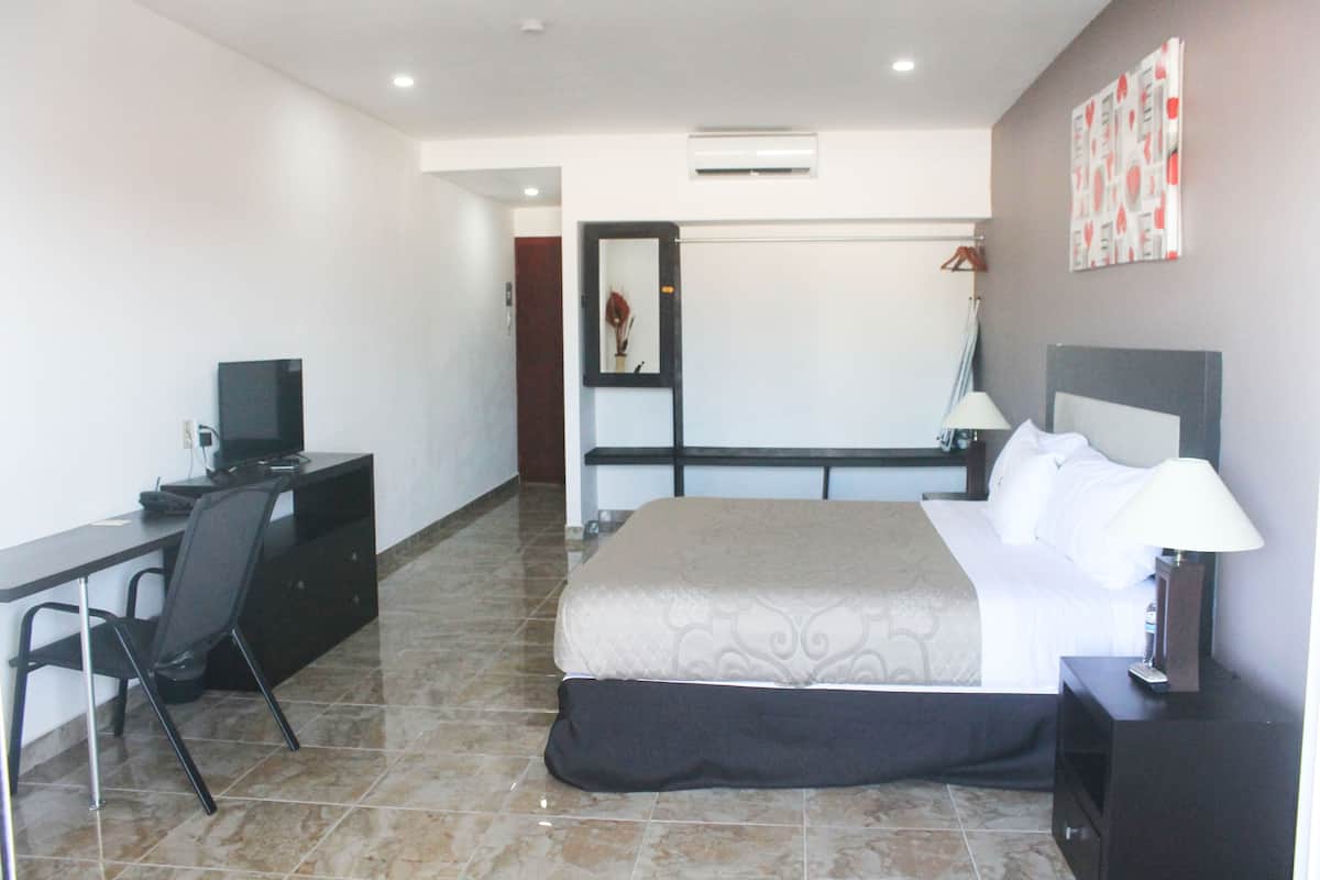 Chambre Exécutive, 1 trÚs grand lit | 1 chambre, draps en coton égyptien, literie de qualité supérieure